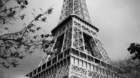 Eiffel in Black and White